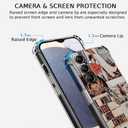 West Cowboy Case for Samsung Galaxy A14 4G/5G,Western Country Art Collage,Trendy Soft TPU Protective Case Compatible for Galaxy A14