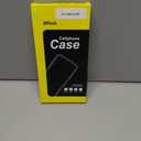 Compatible with Samsung Galaxy S22 5G Cover,(TPU Soft Edge+PC Backplane) 2 in 1 Translucent Phone Case Black