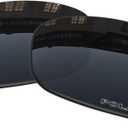 OOWLIT Replacement Lenses Compatible with Oakley Splinter Sunglass (Black)