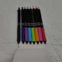Mr. Pen- Retractable Gel Pens, 8 Pack, Vibrant Barrels, Fast Dry, Colorful Ink Gel Pens Fine Point 0.7mm