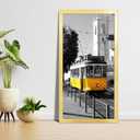 LaVie Home 20 x 40 Poster Frame Gold, Display Pictures 20x40, Stable and Sturdy Picture Frame and Polished Plexiglass, Horizontal and Vertical Format of The Wall（1 Pack）