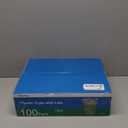 100 Pack - 16 oz Clear Plastic Cups with Lids, Sturdy & Food Safe Iced Coffee Cups with lids, Disposable Plastic Smoothie Cups for Cold Drinks, Sip Lids