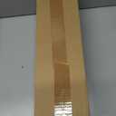 Small Christmas Tree with Red Berries Balls in Brown Pot, 17.7 inch Snow Frosted Artificial Mini Christmas Tree, Flocked Christmas Artificial Pine Tree in Tin Planter Christmas Decor