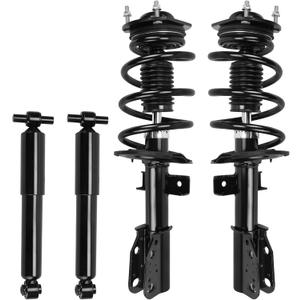 YITAMOTOR Front Complete Struts Rear Shocks Suspension Compatible with 2008-2012 Buick Enclave, 2009-2012 Chevy Traverse, 2007-2012 GMC Acadia, 2007-2010 Saturn Outlook