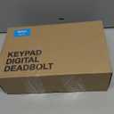 Veise Keyless Entry Door Lock with 2 Lever Handles - Electronic Keypad Deadbolt, Easy Installation Digital Smart Front Door Lock Set, Satin Nickel