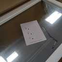 WEER Bathroom Vanity Mirror Brushed Nickel 48X30 Inch