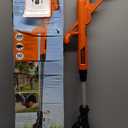 BLACK+DECKER 20V MAX Weed Wacker Cordless String Trimmer Edger Lawn Tool, 10-Inch Electric Weed Eater with Automatic Feed Spool, Ergonomic, Battery and Charger Included (LST201)