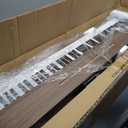 Digital Piano Keyboard 88 Key Semi-Weighted Full Size Electric Piano, 4 leg Stand