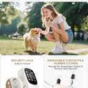 Jugbow Shock Collar for Small Dogs - 4200FT Dog Training Collar with Remote for 5-30lbs Mini Small Dogs, IPX8-Waterproof Rechargeable E-Collar with Beep (1-9), Vibration(1-3), Safe Shock(0-16)