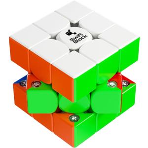 3x3 Maglev Magnetic Speed Cube, Smooth and Fast Puzzle with 48 Magnetic Capsules, Adjustable Tension and Durable Stickerless Design for Kids and Adults