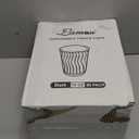 Lamosi Disposable Coffee Cups 16 OZ 90 Pack, Paper Coffee Cups 16 OZ for Hot Drinks or Cold Beverages, Insulated Corrugated Ripple Wall Cup No Lids for Office, Cafe, Home or Travel (Black)