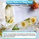 Epoxy Resin 2 Gallon Kit, Upgraded Crystal Clear Resin Epoxy Food Safe with Pump, Self Leveling & Bubble Free High-Glossy with Anti-Yellowing for Coating, Casting, Jewelry Making, DIY Craft