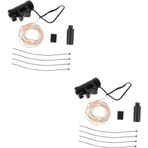 Bicycle Light Bike Rechargeable Reflective Rear Cycling Lights Spoke Front LED Decorative Light Wheel