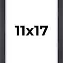 11x17 Shadow Box Frame Black Display Picture Frame | 3/4" Depth | UV Resistant Acrylic Plexiglass, Acid-Free Backing and Wall Hanging Hardware