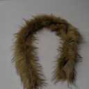 Faux Fur Ribbon Soft and Fluffy DIY Craft Garland Party Decoration Furry Patch Ribbon for Pillowcase Fur Ball Carpet Pet Pad 3Inch*40 Inch Brown