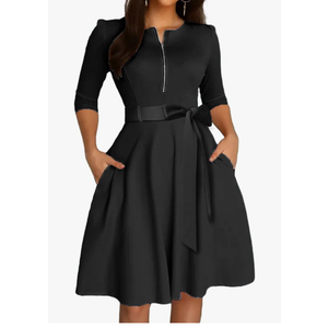 Casual Dress for Women Sexy A Line Flowy Dresses Long Midi Dress, SIZE -M