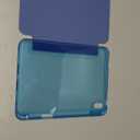 INFILAND Compatible with iPad A16 11th Generation 11 Inch 2025 Case, iPad Case 10th Generation 10.9 Inch, Glitter Cover with Sparkly Clear Back, Pencil Holder, for Kids Girls (Blue)