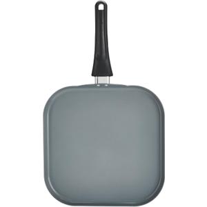 GoodCook Everyday Griddle Pan Ceramic Nonstick Aluminum Construction for Even Heating Non-Toxic PTFE & PFOA Free, 11-Inch, Black