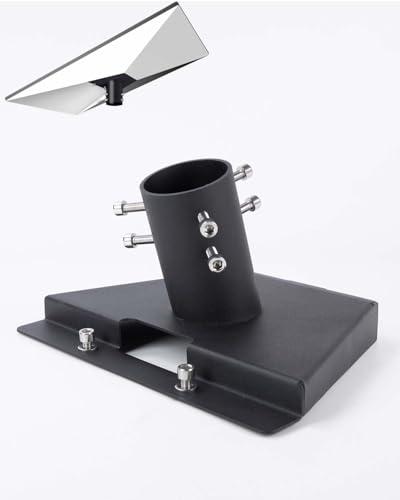 Starlink Gen 3 Pipe Adapter, Stainless Steel, Starlink Standard Pipe Adapter, Pole Mount Adapter for Starlink Standard (Pipe Not Included)