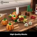 Botanical Collection Flower Centerpiece Building Sets for Adults and Kids  Holiday Decoration for Dinner Table or Mantel - Gift Idea for Families (832Pcs)