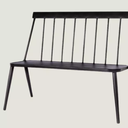 Metal Black Bench