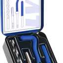 Orion Motor Tech Helicoil Thread Repair Kit, M10x1.25 Thread Repair Tool with HSS Drill Bit & 15 Thread Inserts, Metric Thread Repair Installation Kit for Rethreading Internal Threads with Carry Case