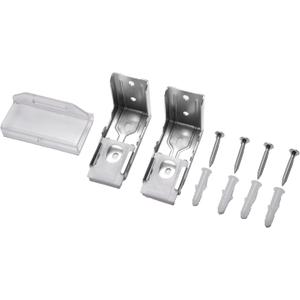 Free-Stop Roller Window Shades with Valance - Replacement Accessories Kit Roller Blinds(3 Brackets, Handle, Screws) - Easy to Install