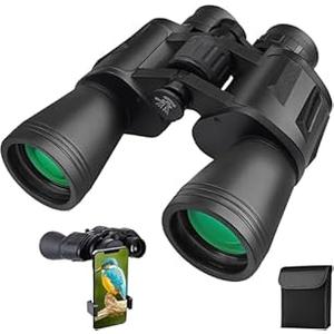 20x50 Binoculars for Adults, HD High Powered Professional Binoculars for Bird Watching Travel Stargazing Concerts Outdoor Sports-BAK4 Prism FMC Lens,Waterproof