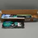 Swiffer Sweep & Mop Deluxe 2-in-1 Multi-Surface Kit for Floor Cleaning, Includes 1 Sweeper Device, 5 Dry Sweeping + 6 Wet Mopping Heavy Duty Cloths, Black