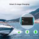 Renogy DC to DC Charger 12V 60A Lifepo4 Battery Charger - On-Board Marine/RV/Boat & Car Battery Chargers for AGM, Gel, Flooded, Lithium - Multi-Stage Smart Charging