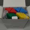 4 Pack Card Holders for Playing Cards,Double Layered Stackable Storage Game Card Tray for Arthritis Patients -Playing Card Rack for Kids Adults Seniors(4 Colors) (Red,yellow,blue,green(4pack))