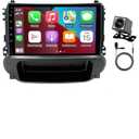 4+64GB Car Stereo Radio for Chevrolet Malibu 2011 2012 2013 2014 2015 with Wireless Carplay Android Auto, 9" Android 14 Touch Screen Car Radio with GPS Navi HiFi WiFi Bluetooth FM RDS+Backup Camera