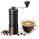 Mini Manual Coffee Grinder with 40 Adjustable Settings, Portable Hand Coffee Bean Mill with 30g Capacity, Conical Burr Coffee Grinder with Crank for Travel, Camping, Office, Espresso, Pour Over, etc