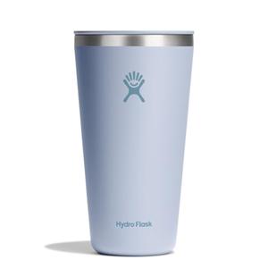 Hydro Flask All Around Tumbler Press-in Lid, Insulated Travel Mug, Stainless Steel Coffee Cup 28 Oz Surf Blue