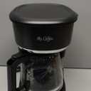 Mr. Coffee® 5-Cup Mini Brew Switch Coffee Maker, Black