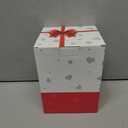 Valentines Day Roses Gifts for Women,Preserved Real Flowers Roses in Glass Angel Figurines,Valentines Day Gifts for Women Mom Wife Girlfriend./Purple