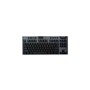 Logitech G915 X Low-Profile Wired Mechanical Gaming Keyboard, Double-Shot PBT Keycaps, Fully Programmable Keys, RGB Lighting, Aluminum Finish, GL Red Linear Switches - PC/Mac