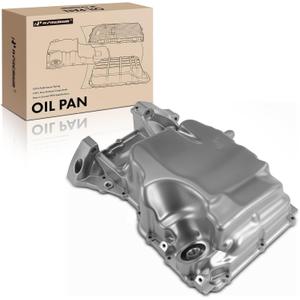 A-Premium Engine Oil Pan Sump with Drain Plug Compatible with Honda Accord 2013-2017 2.4L & Acura TLX 2015-2020 2.4L, Replaces 11200-5A2-A00, 112005A2A00