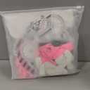 Clabby 26 Pcs Paris Birthday Party Decorations Set Honeycomb Centerpiece Table Topper Happy Birthday Banner Eiffel Tower Balloons Decor for Wedding Baby Shower Theme Party Supplies