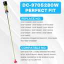 𝗡𝗘𝗪 WA50R5200AW/US WA45N3050AW/A4 WA45T3200AW/A4 Suspension Rods for Sam-sung Top Load Washer WA50R5400AV/US WA45T3400AW/A4 - Replace DC97-16350U DC97-16350T DC97-16350S by TOMOON