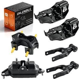 Engine Motor Mount & Trans Mount Replacement for 2000 2001 2002 2003 2004 2005 Chevy Impala 3.4L, Engine Mount Set of 6 Replaces OE# A2901 A2901 A2906 A2866 A2866 A2818