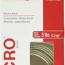 VELCRO Brand - Sticky Back Hook and Loop Fasteners  Peel and Stick Permanent Adhesive Tape Keeps Classrooms, Home, and Offices Organized  Cut-to-Length Roll | 5ft x 3/4in Tape | White