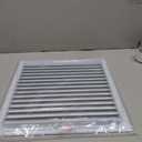12"W X 12"H [Duct Opening] Aluminum Return Grille - Easy Air Flow - Linear Bar Grilles [Outer Dimensions: 13.875 X 13.875]