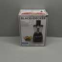 BLACK+DECKER 8-Cup Food Processor, Black, FP1600B