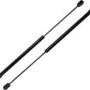 Rear Window Glass Lift Supports Struts for Cadillac Escalade 2000 2002-2006 No.15029087/15029088 Gas Spring Black 2Pcs