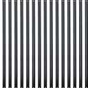 29-1/2 Inches Myard Grooved Flat Straight Aluminum Deck Balusters with Screws for Wood Composite Facemount Deck Railing (50-Pack, Matte Black)
