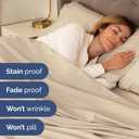 Flex Top Split Head King 4 Piece Sheet Set - Ultra-Soft, Breathable & Cooling Bed Sheets Set - Hotel Luxury Bedding for Women & Men with Deep Pockets - Wrinkle Free & Fade Resistant - Oeko-Tex - Wheat