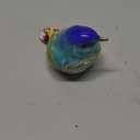 JWT Astyle Blue Mountain Bird Hinged Trinket Box with Crystal Stones .Animal Jewelry Box.Necklace Rings Earrings Storage.Bird Figurines Home Decor,Collectible Trinket Boxes Gift ., Blue Yellow