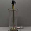 Style Craft Mix& Match Lamp Base, Soft Brass and Glass Table Lamp Large Size