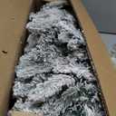 4.5 ft. White Unlit Snow-Flocked Slim Hinged Artificial Christmas Tree